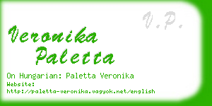 veronika paletta business card